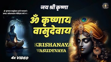 ॐ कृष्णाय वासुदेवाय हरये परमात्मने 🙏Om Krishnaya Vasudevaya Haraye Paramatmane Shri | Krishna Mantra