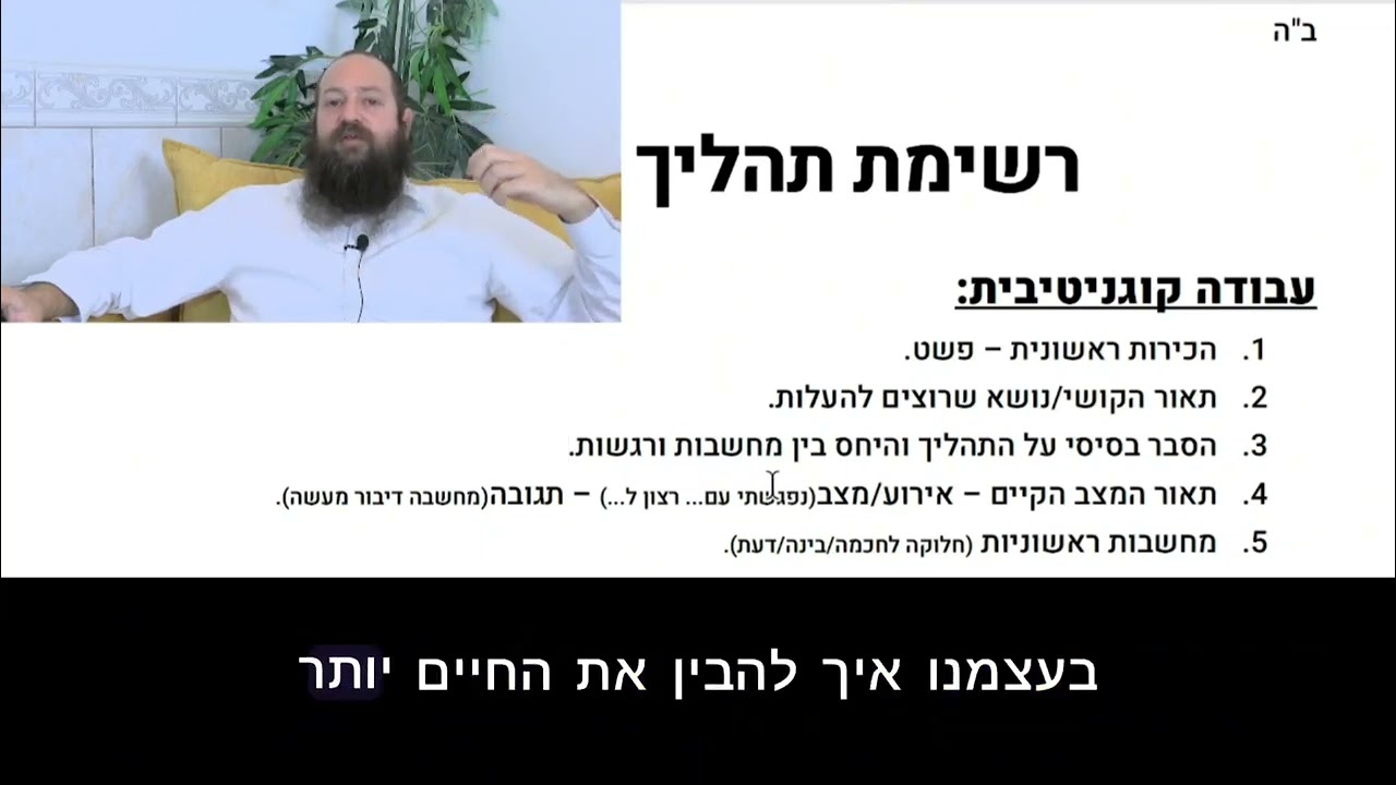 סיביטי יהודי - מה ? JCBT