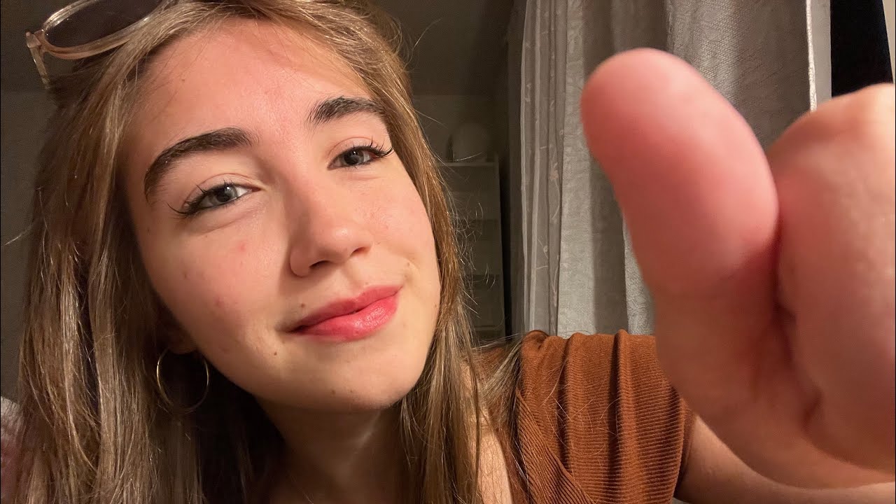 hand movements and spit painting asmr 