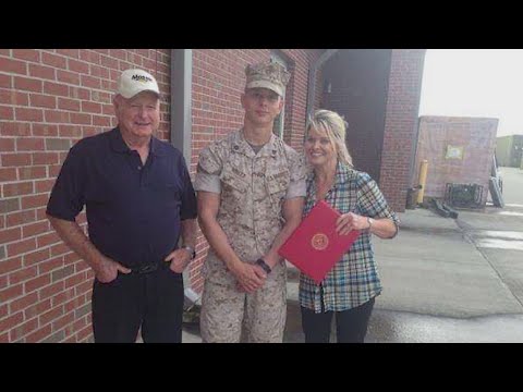 Criminals target U.S. Marine, steal family items—including father's ashes
