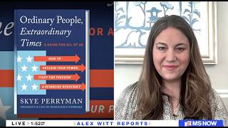Skye Perryman Joins MS Now Alex Witt: Preparing for Election Interference, 100 Days Before Midterms