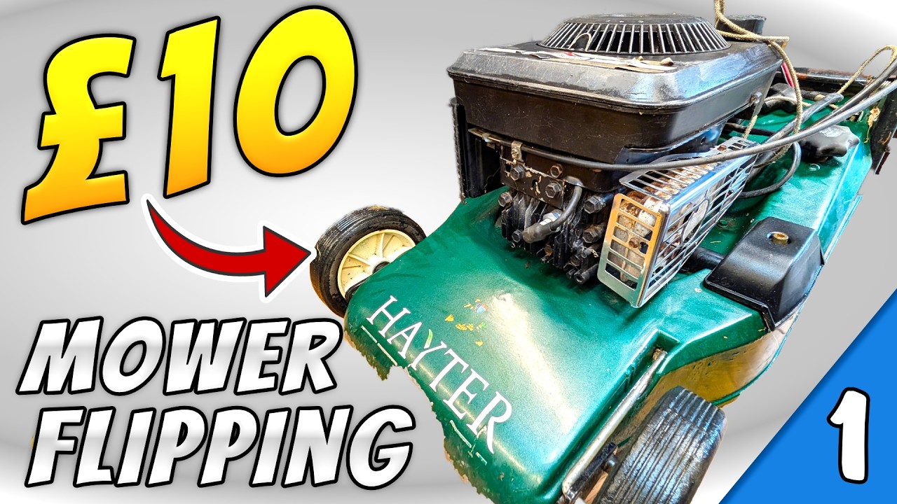 Я купил газонокосилку за 10 фунтов стерлингов и перепродал ее, получив ШОКИРУЮЩУЮ прибыль!