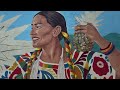 Artistas oaxaqueños plasman las ocho regiones del estado en murales inspirados en el Mundial 2026