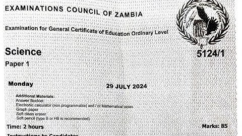 2024 GCE SCIENCE P1 || Physics  || section B fully answered