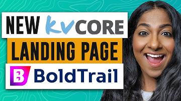 NEW! kvCORE / BoldTrail CRM Landing Page & Lead Capture Template - Customizable Real Estate Funnel