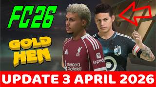 PS4 GoldHEN EA Sports FC 26 Live Update 2 March 2026