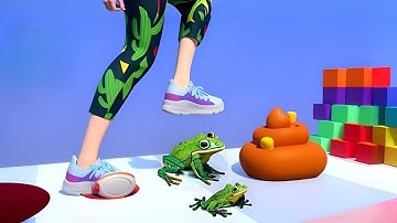 Tippy Toe 3D - GAMEPLAY ios,Android GAME WALKTHROUGH All Levels Gameplay Part 22