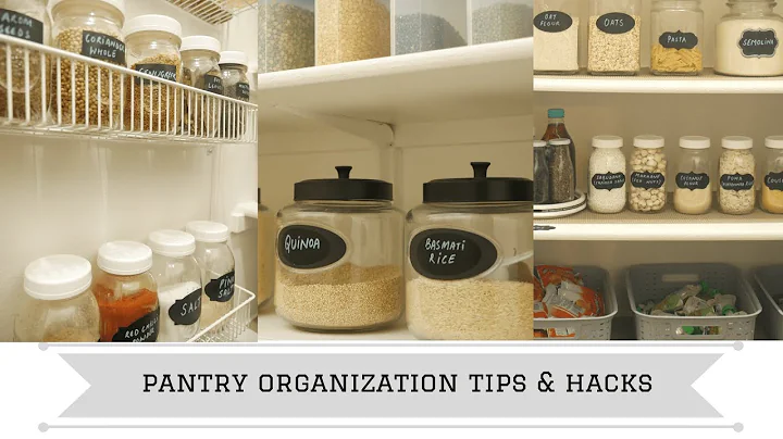 Pantry Organization Tips and Hacks | Pantry Organi...