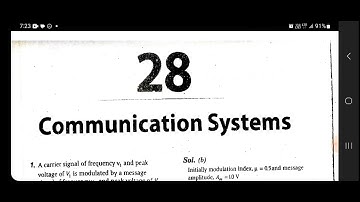 28TS EAMCET COMMUNICATION SYSTEMS PHYSICS YEAR WISE SOLVED QUESTIONS 2023 TS ARIHANT #EAMCET2023