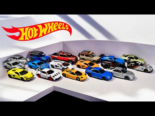 Every 1:43 Hot Wheels (1 to 17) - They are Getting Better! - YouTube