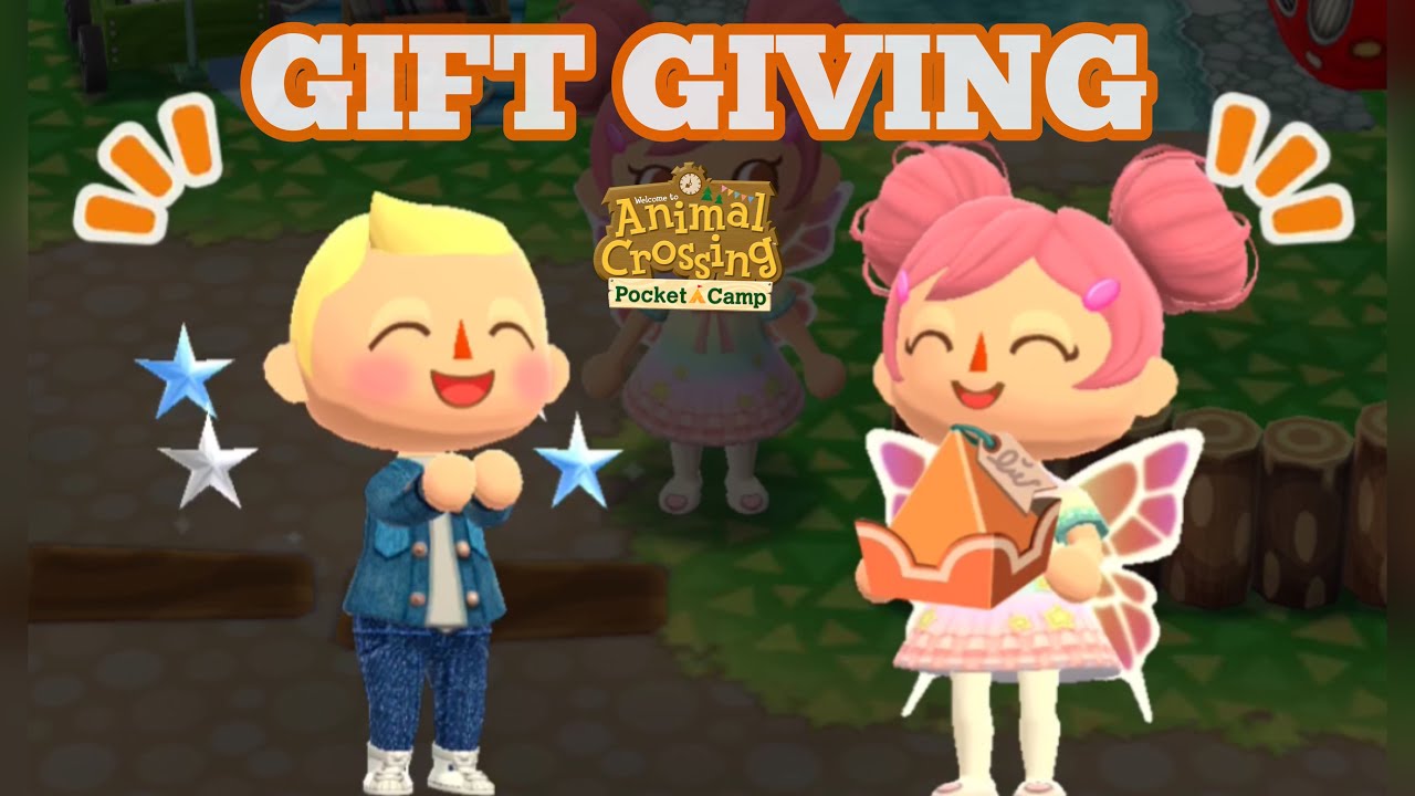 GIFT GIVING EVENT in Animal Crossing Pocket Camp YouTube