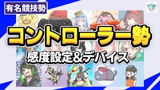 【2022最新版】有名コントローラー競技勢の設定まとめ【感度設定・デバイス】