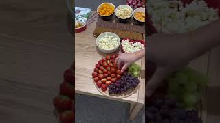 Ideas for a Christmas food platter!? #asmrsounds #satisfying #christmas #food #xmas #snacks #foodie