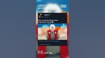 One of master jiraiya