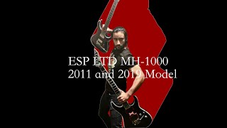 My Favorite Guitar: ESP LTD MH-1000 [2011 Model vs. 2019 Model] Resimi