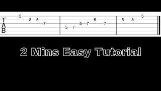 Learn to Read Guitar Tabs in 2 Mins!