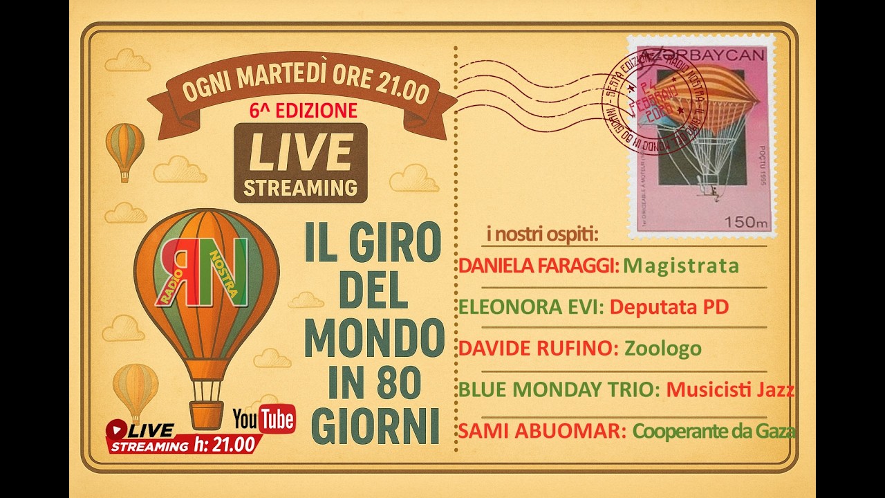 17^ IL GIRO DEL MONDO IN 80 GIORNI - VI serie