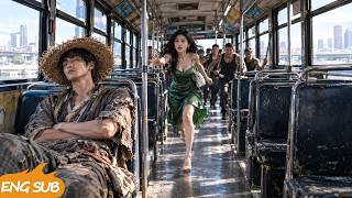 Full Beggar saves beauty on bus;she's richest man's only daughter! On spot pays $10M,hires him bodyguard. News