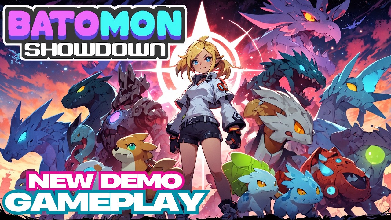 Batomon Ranks Batomon Showdown | New Demo Gameplay | Auto Battler Creature Collector ...