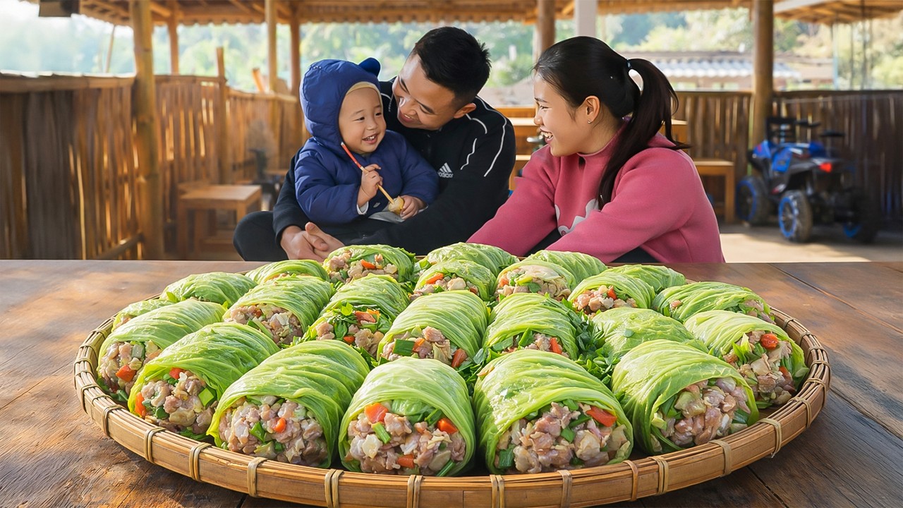 Traditional Dish for Family Meals and Selling in Market | Harvesting and Cooking | Daily Life