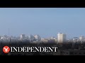 Watch again: Gaza skyline as Israeli ground invasion looms