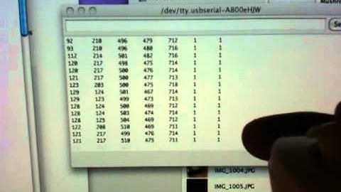Arduino + Wii nunchuk