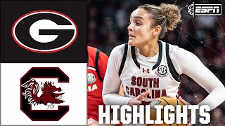 Georgia Lady Bulldogs Vs. South Carolina Games Full Game Highlights Espn Cbb