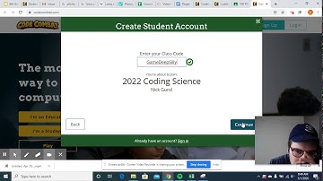 Logging in and Signing Up to Code Combat