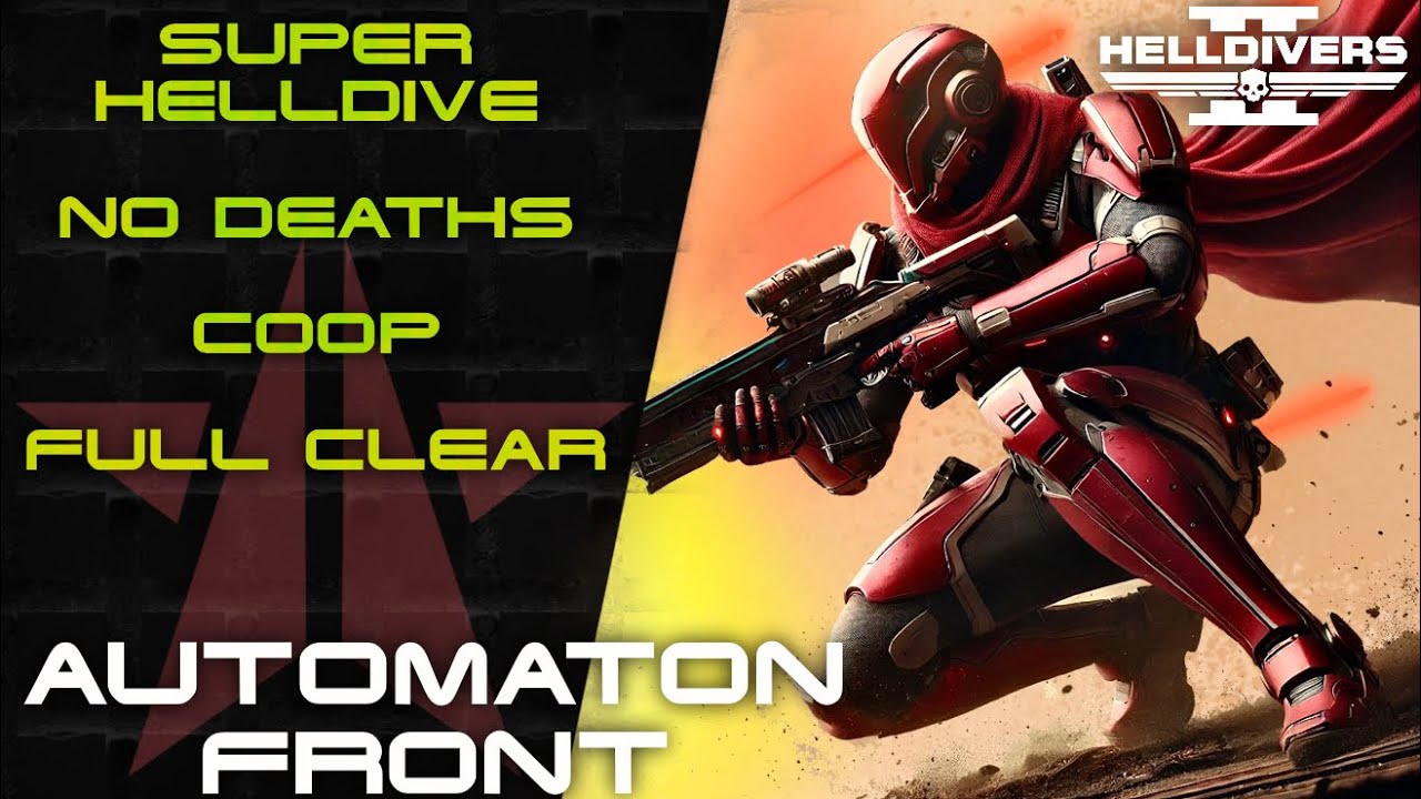 Helldivers 2 | Automaton's | Super Helldive | No commentary #8 - YouTube