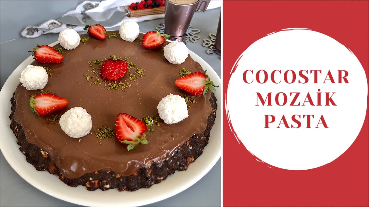 COCOSTAR MOZAİK PASTA 🥥🍫 (2 paket bisküviyle pişmeyen nefis pasta