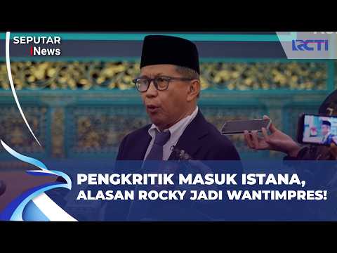 Dari Pengkritik Keras Jadi Masuk Istana! Alasan Rocky Gerung Terima Jabatan Wantimpres Prabowo