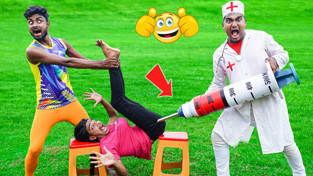 ⁣Must Watch New Comedy Video 2026 Injection Wala New Doctor Comedy Video Try To Tot Laugh Epi-699