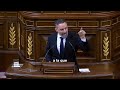 MAGISTRAL INTERVENCION DE SANTIAGO ABASCAL,#prioridadnacional #noticias #vox #españa 