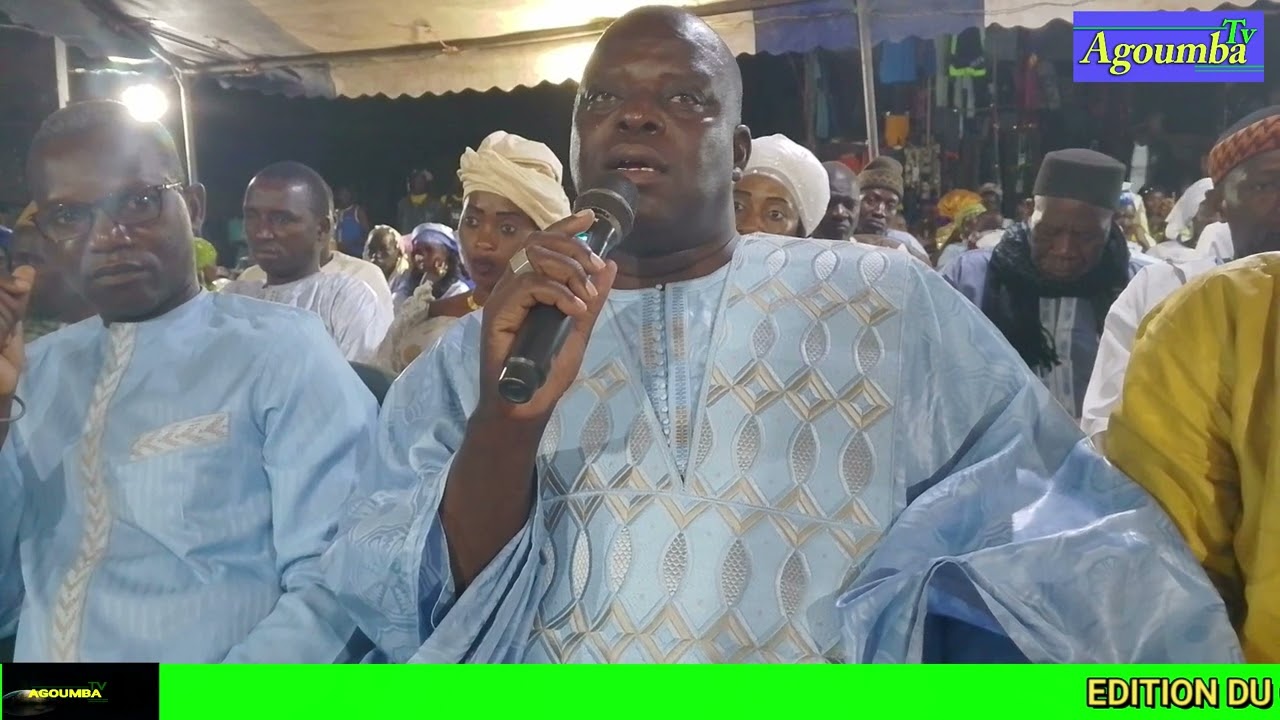 AGOUMBA TV: Gamou Annuel de Kounayang, le Maire de Djibanar prie la développement de sa commune