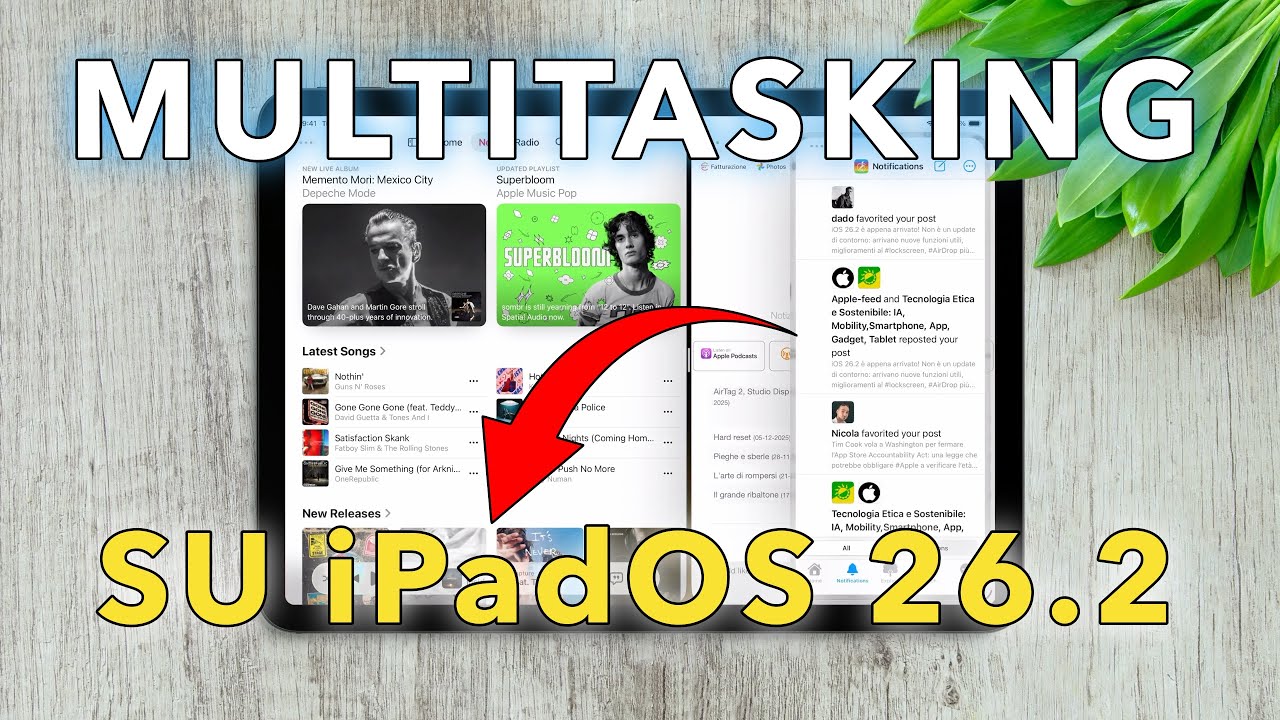 iPadOS 26.2: il multitasking su iPad finalmente ha senso!