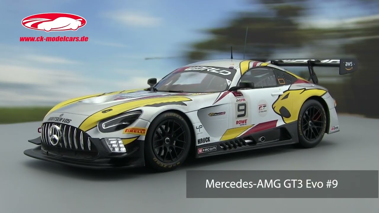ck-modelcars-video: Mercedes-AMG GT3 Evo #9 24h Spa 2025 Boutsen