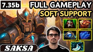 7.35b - Saksa OMNIKNIGHT Soft Support Gameplay 21 ASSISTS - Dota 2 Full Match Gameplay screenshot 5