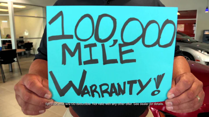 100K Warranty Now Available from Rudolph Mazda