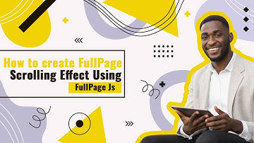 How To Create Full Page Animated Scrolling Effect Using JavaScript