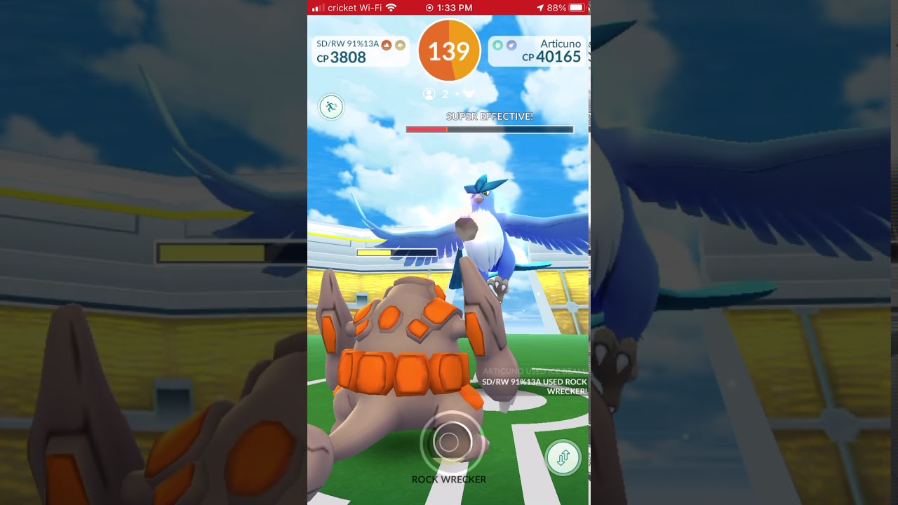 Articuno raid duo