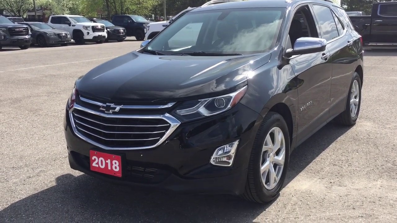 Pre Owned 2018 Chevrolet Equinox FWD Premier Leather Seats Power Hatch