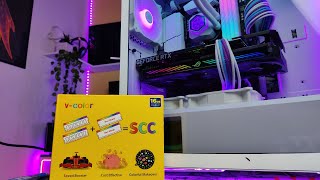 V-Color Prism Pro Rgb Kit Fill Up You Ram Slots Unboxing Review Performace Ray Tech Studio