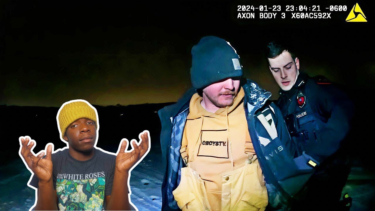 He drove onto a frozen lake to escape the cops Reaction!!! (He Is ...
