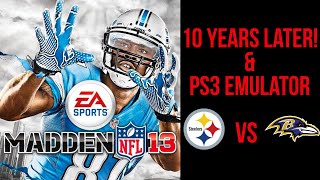 Madden 13 On A PS3 Emulator! (10 Years Later)