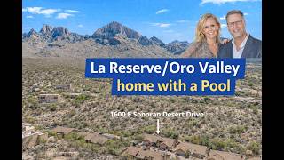 Rare Property in La Reserve, Oro Valley | Updated Home with Pool, Casita & Total Privacy