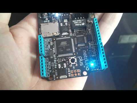 First netduino app,  blinking the built in diode