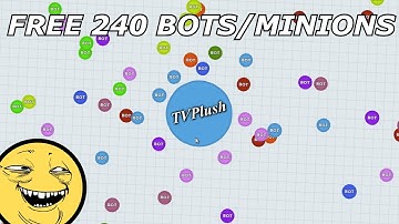 play Agar.io with bots 100/100 bots Gameplay (New Uptade)