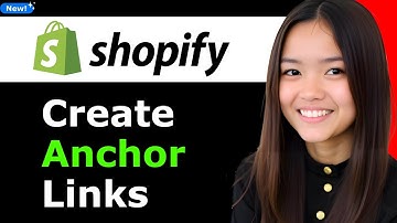 How To Create Anchor Links In Shopify And Other Sections 2026 (Step By Step)