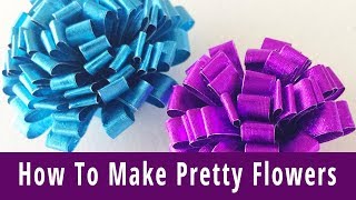 How To Make Pretty Foiled Paper Flowers