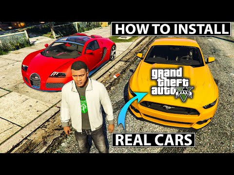 HOW TO INSTALL CAR MODS IN GTA 5 | REAL CARS IN GTA 5 | 2024 GTA 5 MODS HINDI